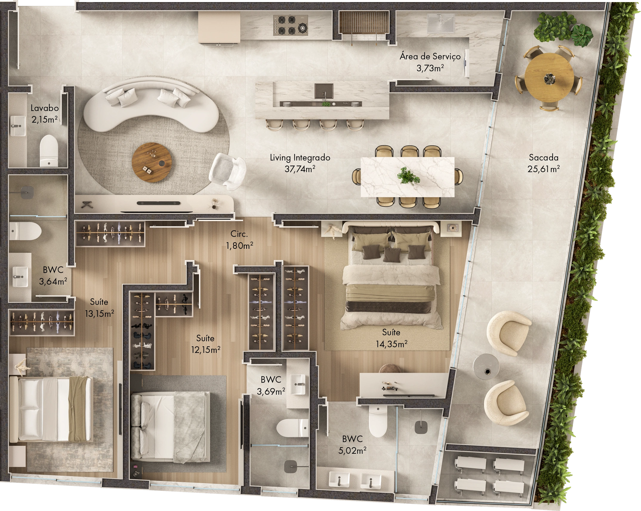 Apartamentos Tipo