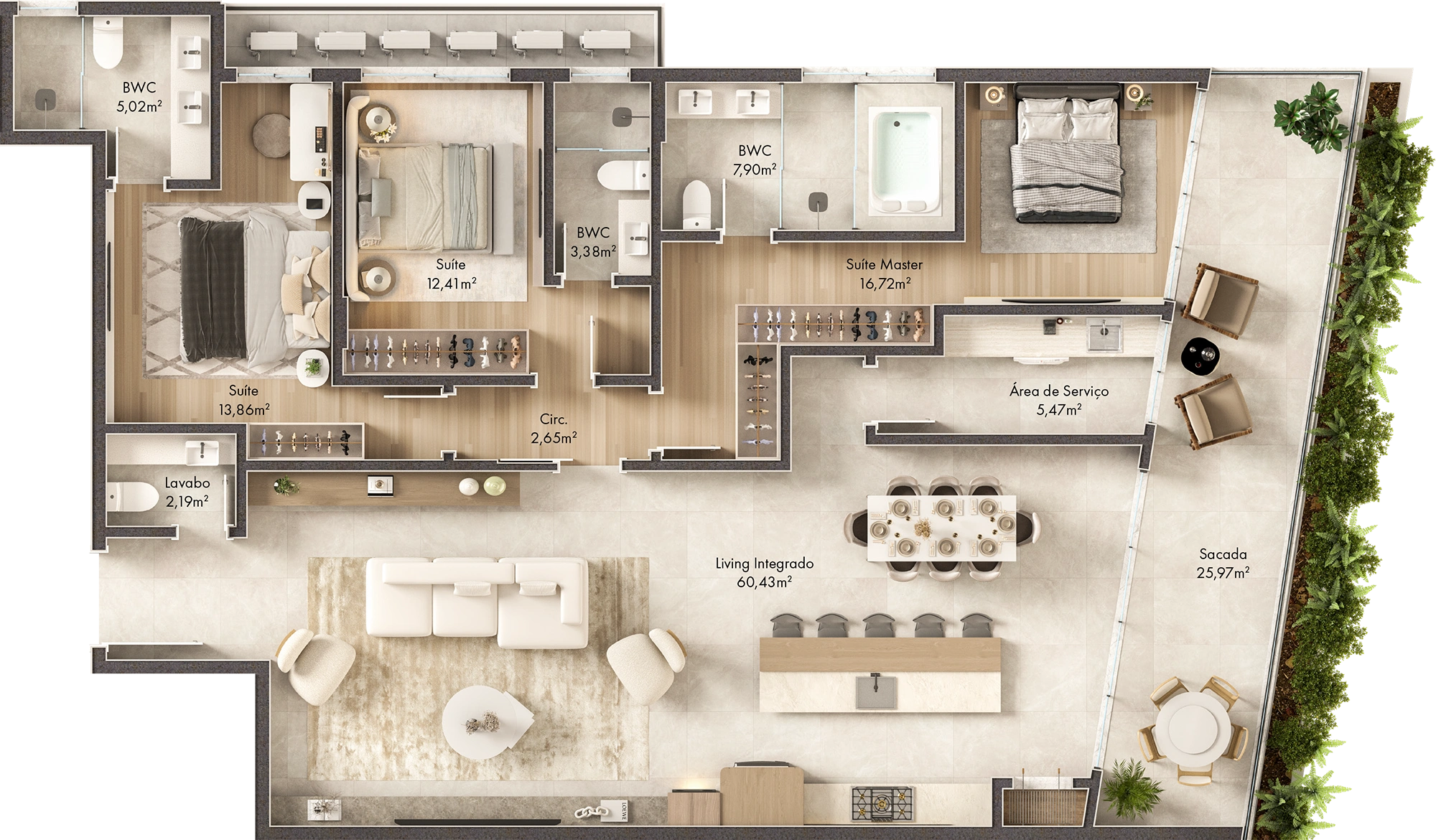 Apartamentos Tipo
