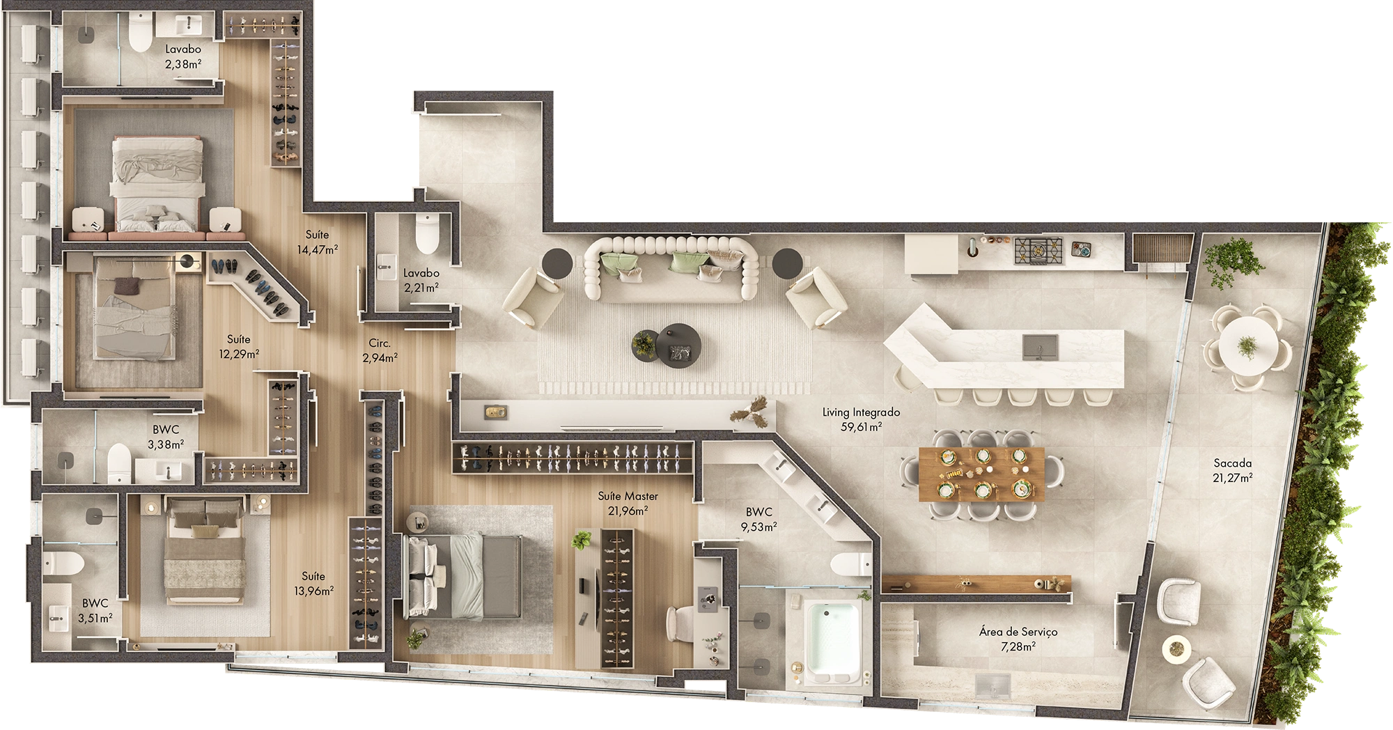 Apartamentos Tipo
