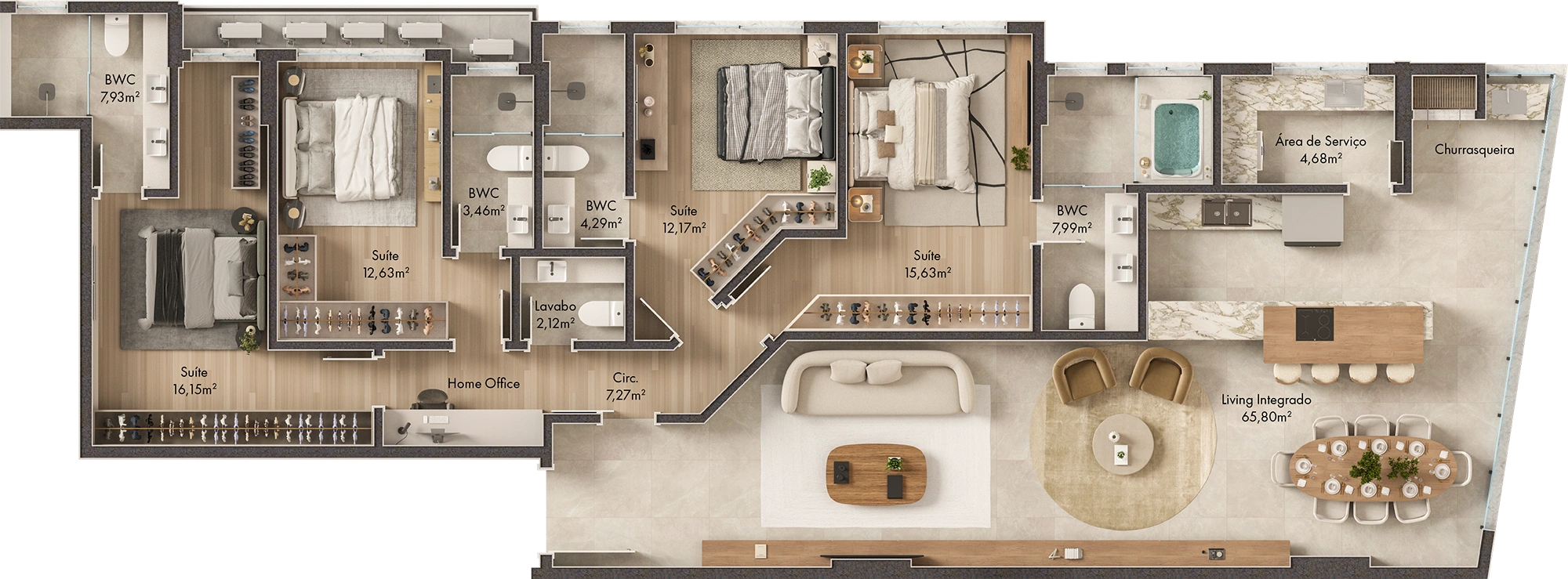 Apartamentos Tipo