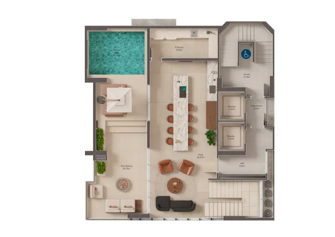 Triplex laje 3