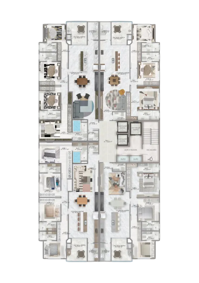 Apartamentos Tipo